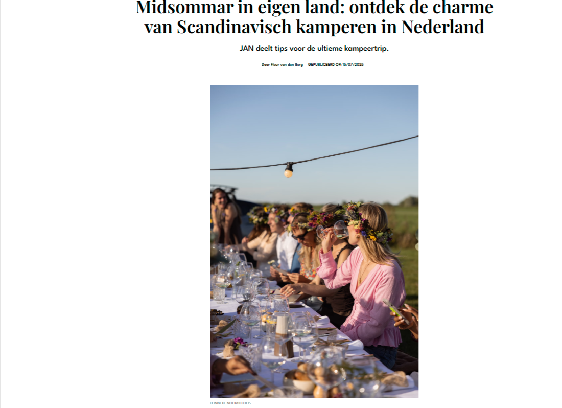 Artikel in JAN Magazine