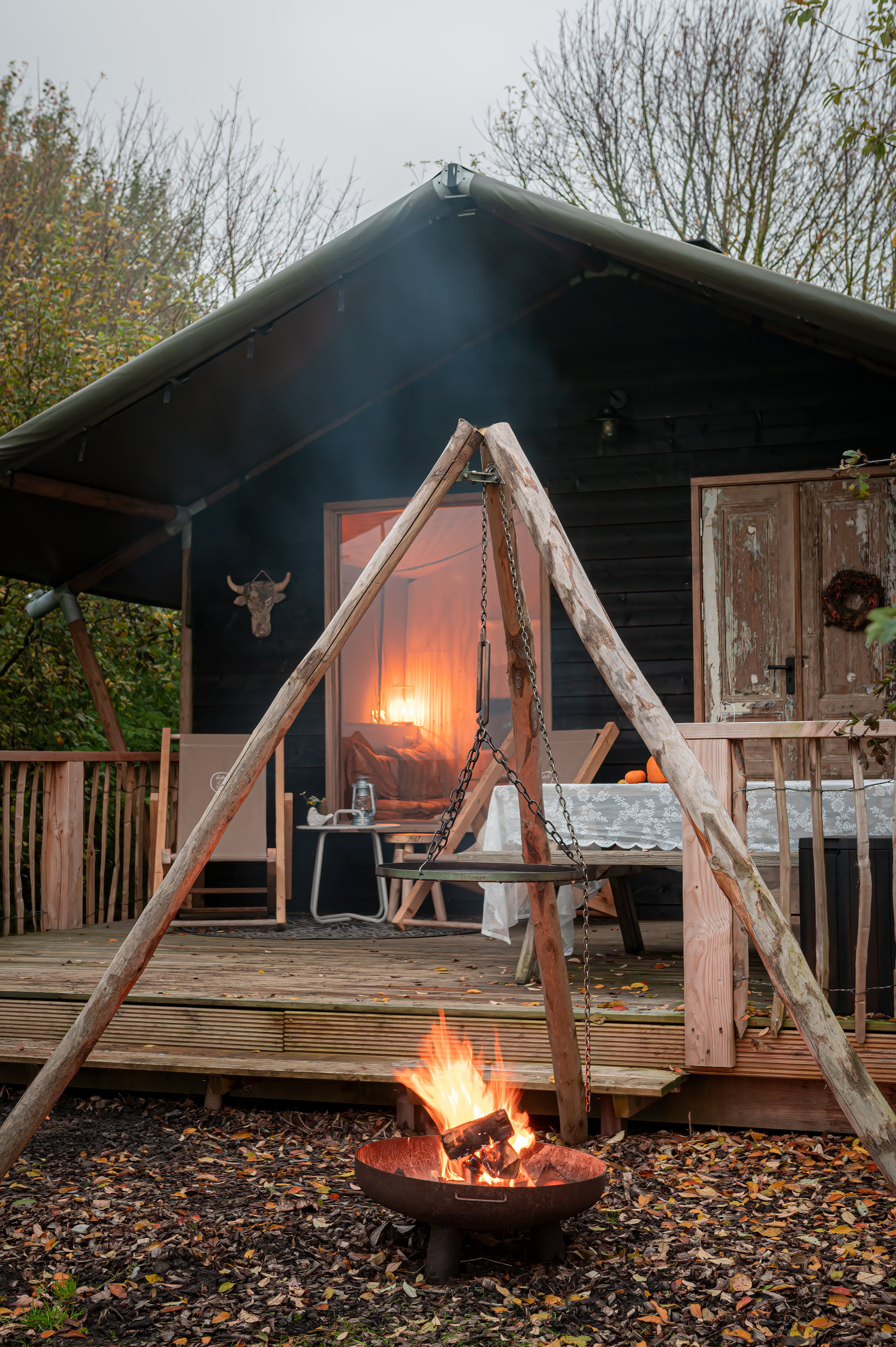 huisje met hottub huren 