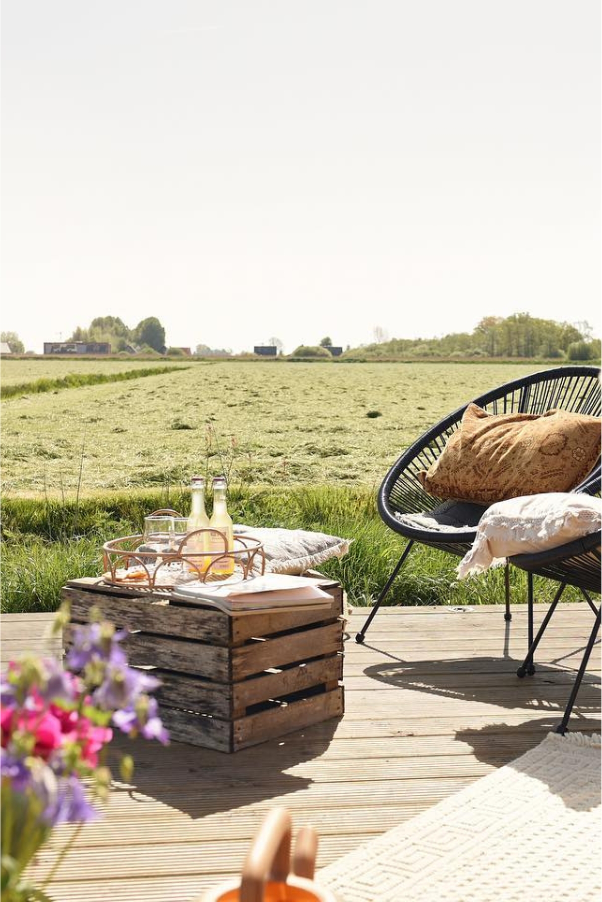 Fjild Huske - slapen in de natuur friesland