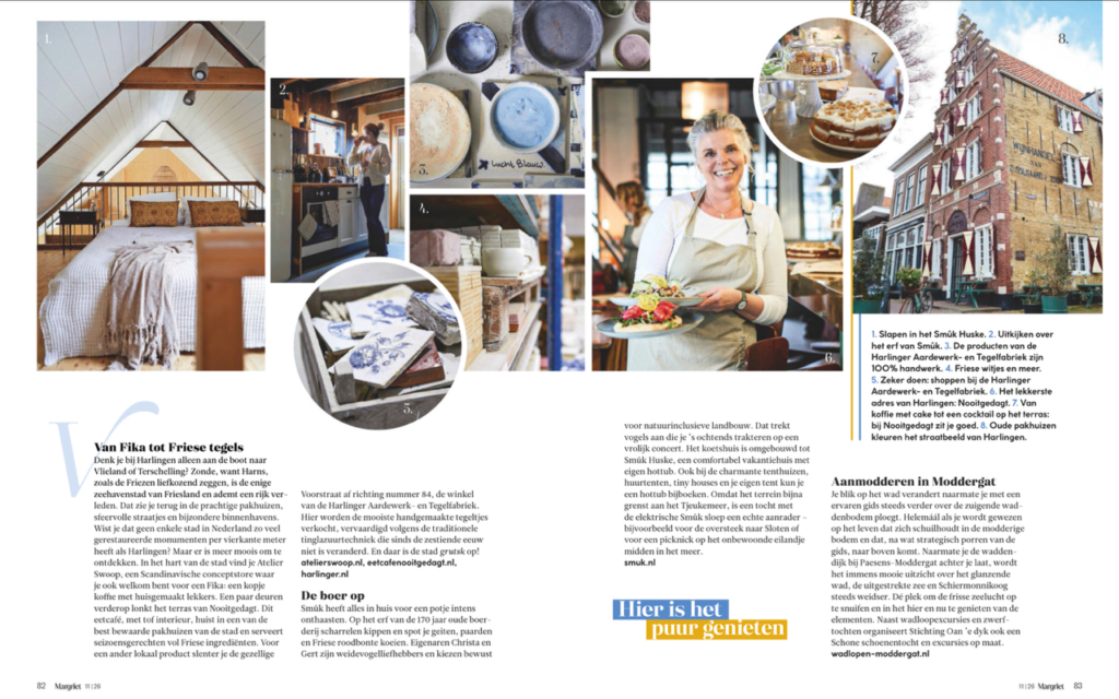Van Fika tot Friese tegels : Smûk in de Margriet 1 M11 FRL